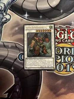 (MC) Yugioh Junk Berserker EXVC-EN037 Ultimate Rare 1st Ed VLP - Image 1