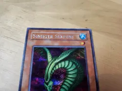 Yu-Gi-Oh! Sinister Serpent SDD-002 Unlimited Edition SECRET RARE Exactly as Seen - Image 2
