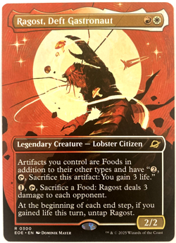 MTG Ragost, Deft Gastronaut (Borderless) Edge of Eternities 300 NM - Image 1