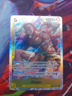 One Piece TCG Wyper OP15-114 Adventure On Kami’s Island Super Rare NM English - Image 1