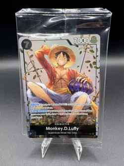 One Piece Monkey D. Luffy P-075 English Promo Tin Set Vol 2 Exclusive Sealed - Image 1
