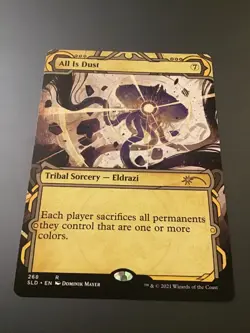 MTG Secret Lair #268 All is Dust Borderless NM - Image 1