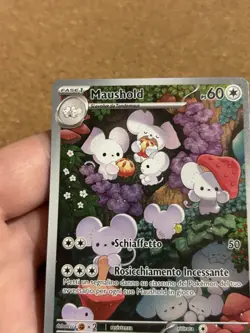 Maushold 226/193 Rara Full Art Evoluzioni A Paldea Carta Pokemon Ita Excellent - Image 5