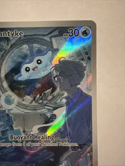 Pokemon TCG Mantyke 189/182 Sv04: Paradox Rift Illustration Rare - Image 5