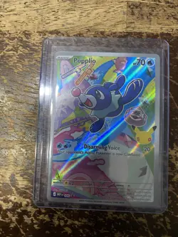 Pokemon TCG Pokemon Popplio Popplio Holo 30th anniversary 045 PROMO NM RARE VHTF - Image 1