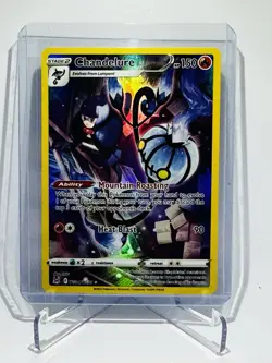 Pokemon Chandelure Ultra Rare Swsh11: Lost Origin Trainer Gallery TG04/TG30 NM - Image 1
