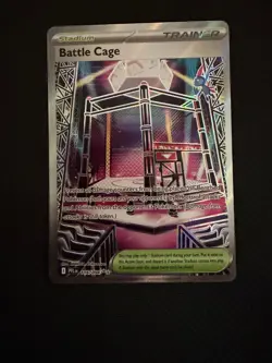 Battle Cage 116/094 Ultra Rare Phantasmal Flames Pokemon Near Mint - Image 1