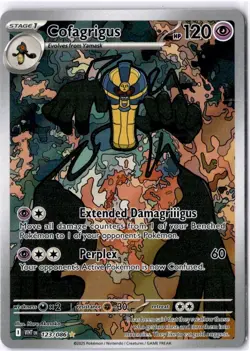 Pokemon Cofagrigus 123/086 SV: White Flare Holo Illustration Rare English - Image 1