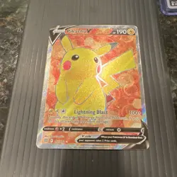 Pokemon TCG Pikachu V Promo Holo SWSH: Sword & Shield full art 157 - Image 2