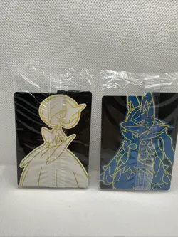 Pokemon Center Stamped Alakazam 009 And Riolu 010 Pokemon Mega Evolutions SEALED - Image 2