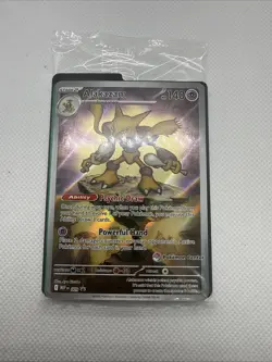 Pokemon Center Stamped Alakazam 009 And Riolu 010 Pokemon Mega Evolutions SEALED - Image 3