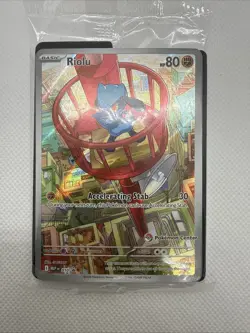 Pokemon Center Stamped Alakazam 009 And Riolu 010 Pokemon Mega Evolutions SEALED - Image 4