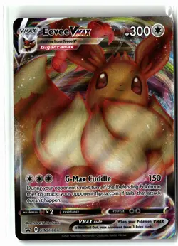 Eevee VMAX ⭐ SWSH087 Holo Promo Sword & Shield Promo Pokemon NM - Image 1