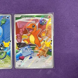 Pokemon TCG First Partner Illustration Collection Series 1 Kanto GEN 1 Starters - Image 4