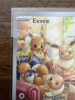 Pokemon Eevee 188/167 Sv06: Twilight Masquerade Illustration Rare Holo - Image 2