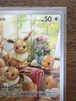 Pokemon Eevee 188/167 Sv06: Twilight Masquerade Illustration Rare Holo - Image 3