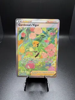Gardenia's Vigor 2023 Pokemon Sword & Shield Crown Zenith #GG61 Full Art - Image 1