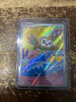 Rowlet 043 First Partners Promo Illustration Rare 30th Anniversary Pokemon TCG - Image 1