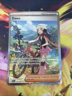 Pokemon TCG Phantasmal Flames Dawn SIR 129/094 NM - Image 1