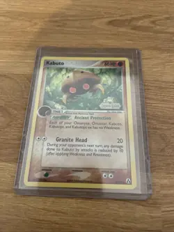 Pokemon EX Legend Maker Kabuto Card 36/92 LP Condition - Image 1