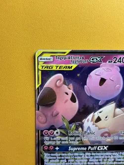Togepi & Cleffa & Igglybuff GX | 143/236 | Tag Team Cosmic Eclipse | Pokemon LP - Image 3