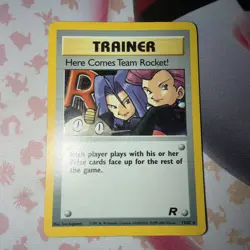 Here Comes Team Rocket * HOLO * - 15/82 Team Rocket - LP - Vintage WOTC Pokemon - Image 1