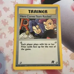 Here Comes Team Rocket * HOLO * - 15/82 Team Rocket - LP - Vintage WOTC Pokemon - Image 2