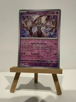 Pokemon - Mewtwo - SV: 151 - 150/165 - NM - Reverse Holo - Image 1