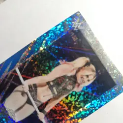 2026 Topps Chrome WWE Alexa Bliss Blue Mini Diamond Refractor /150 #64 - Image 2