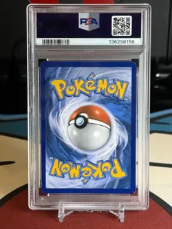 2015 POKEMON XY DOUBLE CRISIS #6 FULL ART/TEAM AQUA'S KYOGRE EX PSA 6 - Image 2