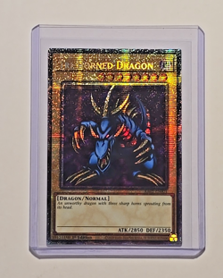 Yugioh Rarity Collection 5 Tri-Horned Dragon Starlight Rare 1st Edition - Image 3
