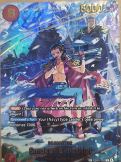 Smoker & Tashigi EB04-003 Super Rare One Piece TCG - Image 1