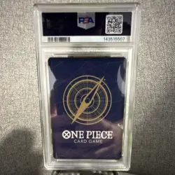 Bandai One Piece CCG Roronoa Zoro OP13 #037 Rare Foil PSA 10 English 2025 - Image 2