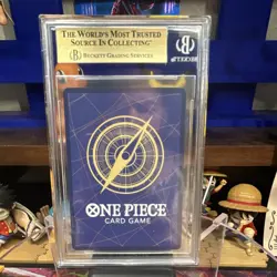 Monkey.D.Luffy EB02-061 Anime 25th Collection Secret Rare Foil BGS 9.5 - Image 2