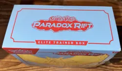 POKEMON Cards PARADOX RIFT ELITE TRAINER BOX SCARLET AND VIOLET Opened - Image 5