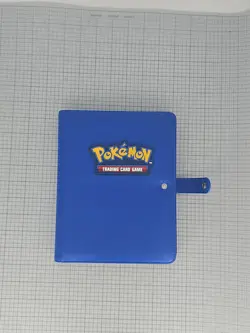 *Lot Of 160 Pokemon Cards* Binder Ultra Pro Blue / Mostly Modern Cards - Image 1