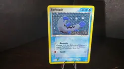 Pokemon Barboach EX Deoxys Reverse Holo Common 54/107 HP50 English Card - Image 1