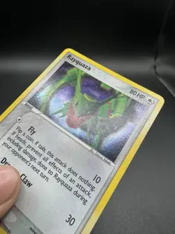 Rayquaza - 3/17 - Pokemon Pop Series 1 Holo Card Swirl LP - Image 4