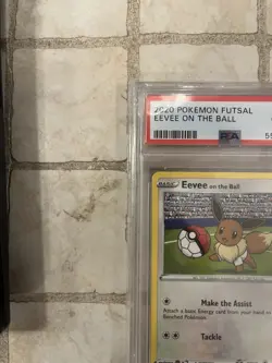 PSA 10 GEM MINT Eevee on the Ball Futsal Soccer 2020 Promo Pokemon Card 002/005 - Image 2