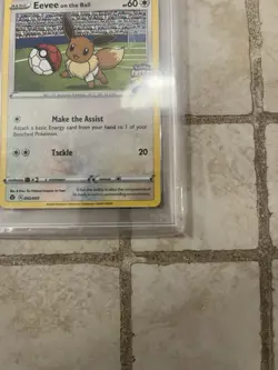 PSA 10 GEM MINT Eevee on the Ball Futsal Soccer 2020 Promo Pokemon Card 002/005 - Image 4