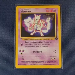 Pokemon Cards - Mewtwo Black Star Movie 3 - WOTC Promo - M/NM - Image 1