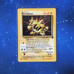 Electabuzz Black Star Promo #2 WOTC 1999 Pokemon Card NM/M - Image 1