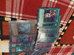 225+ Count Vintage Yugioh Card Lot! Deck Box And Deck Sleeves Included - Image 2