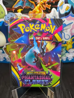 Mega Charizard - Tip Card - Phantasmal Flames - Prerealease - PLF EN - NM - Image 1