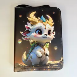 Tenmorn Zipper Trading Card Binder w/ NEW 9 Pocket Pages 3 Ring Album - Image 1