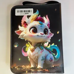 Tenmorn Zipper Trading Card Binder w/ NEW 9 Pocket Pages 3 Ring Album - Image 2