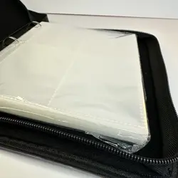 Tenmorn Zipper Trading Card Binder w/ NEW 9 Pocket Pages 3 Ring Album - Image 5