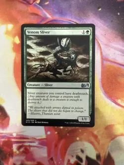Venom Sliver #205 (LP) Magic 2015 M15 Magic MTG - Image 1