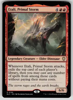 Etali, Primal Storm Normal R Commander: Bloomburrow 196 NM - Image 1