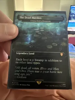 1x MTG The Dead Marshes - Urborg, Tomb of Yawgmoth (Surge Foil) - (LTC) #405 - Image 1